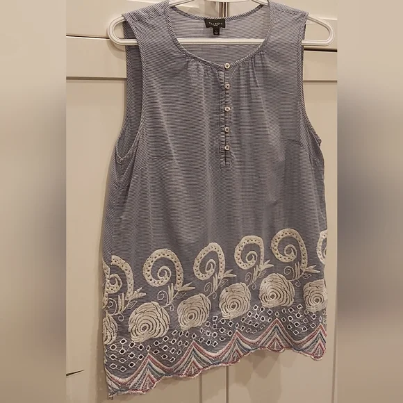 Talbots sleeveless top - Picture 3 of 8